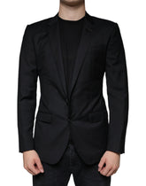 Dolce & Gabbana Black MARTINI Bee Single Breasted Blazer -   -  Dolce & Gabbana.
